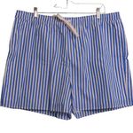 Hill House The Leo Short Striped Blueberry Stripe Pockets Drawstring XL New Photo 0