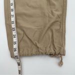 Aritzia TNA Surplus Division Cargo Pants Tan Beige Sz 4 High Rise Tie Ankle Photo 14