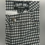 Tripp NYC  Dang Goodman Size 5 Black White Houndstooth Skinny‎ Jeans Punk Goth Photo 5