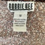 Robbie Bee VTG  Maxi Dress Women 10 High Ruched Waist Ditsy Print Modest Retro‎ Photo 1