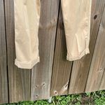 Topshop  Lightweight Khaki Tapered Pants Photo 5