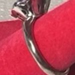 Antique Vintage Stunningly beautiful Lavender stone Sterling Silver engagent Ring Size 5 Photo 2