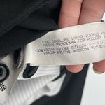 ZARA  Woman Black Faux Leather Trim‎ Notched Lapel 3 Button Blazer Jacket Size XS Photo 9