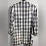 Dior Christian  Suit Jacket Gray Plaid Blazer Size 10 Womens Photo 7