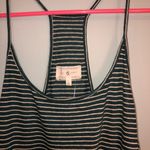 Lou & grey  green striped casual dress size large! Photo 3