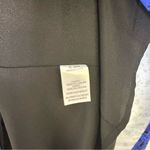 CROSBY by Mollie Burch Blue Black Splatter Print Tiered Midi Dress Size Large Photo 5