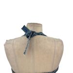 Alice + Olivia Janessa Mini Dress Sleeveless Denim Button Front Blue Size 6 Photo 7