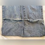 LIONESS  straight leg‎ jeans, faded blue, split at ankle. Size Medium Photo 9