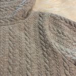 J.Crew  Light Gray Cowl Neck Sweater size L length 26” bust 42” brand new Photo 8