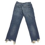 Free People  We The Free Maggie Mid Rise Straight Jeans In Sequoia Blue Size 26 Photo 6