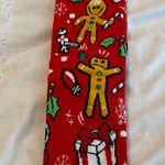 Red Gingerbread Holiday Socks Photo 6