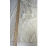 J.Crew  Cream Ruffled V-Neck Blouse Photo 5