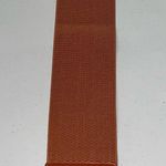 None Woven Leather Stretchy Belt with Hinge Closure Photo 1