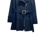 Bebe  Wool Pea Coat Black Size M Photo 10