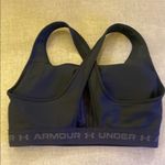 Under Armour Black Sports Bra with Racerback Design Photo 1