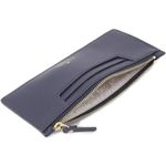 Kate Spade  Hyde Lane Gingham Michele Zip Around Wallet in Navy White, New w/ Tag Photo 4