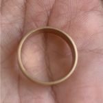 10k Gold Engagement/Wedding Band Photo 3