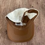 Houston Livestock Show and Rodeo Baseball Cap Strapback Hat OSFM Brown Cowboy White Photo 1