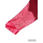 Victoria's Secret NWT gold label Victoria Secret pink/coral color satin full length robe SZ‎ small Photo 4