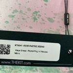 The Kit Maya NWTs Pastel Fog Dress with Pockets size medium Yellow Green Pink Photo 7