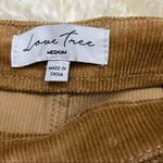 Love Tree  Asymmetric Button Camel Stretch Corduroy Skort M Photo 4
