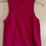 Merona Sleeveless Pink Ribbed Top Photo 0