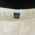 SheIn White Summer Flowing Dress Size Small Photo 2