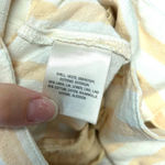 Anthropologie Oasis Pants Belted High-Rise Striped Crop Linen Pink White Size 2 Photo 8