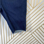 Free People So Chic Biker Denim Short Rinse Cobalt Photo 4