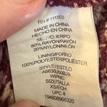 Lila Rose Juniors’ Lily Rose Pleated Bodice Skate Dress XS Wine Floral Puff Sleeve Peasant Photo 5