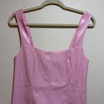 Show Me Your Mumu Woods Mini Dress Pink Faux Leather Photo 2