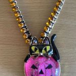 Betsey Johnson NWT  Pink Pumpkin Necklace Photo 0