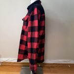 American Eagle AE Unisex Flannel Plaid Button-Down Long Sleeve Shacket Size S Photo 2