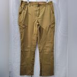 Anthropologie Pilcro Women's Low Rise Ankle Zip Cargo Pants Size 30 Brown Photo 5