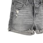 Old Navy O.G. High Waisted Distressed Denim Shorts Gray Photo 5