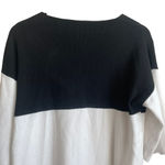 SheIn Women’s Sweater Open Cardigan Color Block Long Sleeve Long Length SZ 8/10 Photo 4