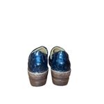 BOC Born concept woman's blue patent leather clogs size 8M Photo 9