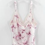 California Dynasty White Pink Floral V Photo 1