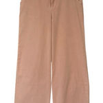 Young Fabulous and Broke Ryker High Rise Wide Leg Chino Pant in Blush Pink, Sz L Photo 0