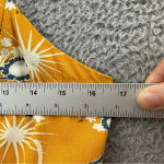 Modcloth On Cloud Nineties Shift Dress Floral Yellow Women's Small Photo 6