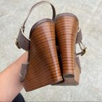 Chloé Chloe Saturnia Brown Calf Wedge size 38 Photo 5