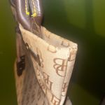 Dooney & Bourke Authentic  Tassle “DB” Signature Canvas Tote (Vintage) Photo 11