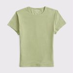 Abercrombie & Fitch  double lined baby tee Photo 0