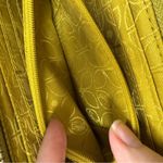 Fossil  Green Leather Marlow Maddox Zip Clutch Wallet Boho Classic Photo 6