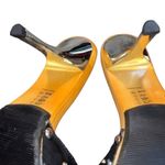 Michael Antonio  Women’s Slip On Open Toe Heel Silver Metallic Heel NWOT Sz 10 Photo 5