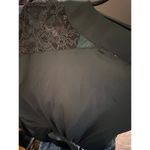 Soma  Women's Green Satin Lace Long Robe Size S/M Photo 14