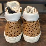 Madewell  Sidewalk Spot Dot Genuine Calf Hair High Top Sneakers Shoes 8.5 Photo 1