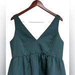 Amsale Jacqueline Gown Formal Dress Size 14 Hunter Green V Photo 1