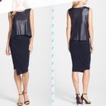 Bailey 44 bird of paradise popover sleeveless sheath leather top dress  Photo 4