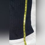 Free People  Scarf Tie Ribbed Knit Top sz M Photo 5